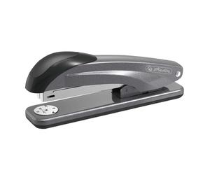 herlitz 50025473 Agrafeuse en métal pour agrafes n° 24/6, anthracite métallisé, 1 pièce