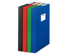 Herlitz 5424007 Boîte de classement A4 en polypropylène Couleurs assorties