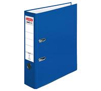 Herlitz 5480306 Classeur à levier en PP A4 Dos 8 cm Bleu