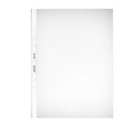 Herlitz 5814108 Pack de 100 pochettes en plastique grainées A4 avec bande perforée renforcée (Import Allemagne)