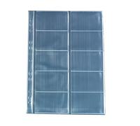 Herlitz 5894209 Pochette perforée pour 10 cartes de visite 10 pièces