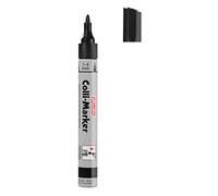 Herlitz 8860603 Lot de 10 marqueurs indélébiles résistants à l'eau Colli 1 - 4 mm (Noir) (Import Allemagne)