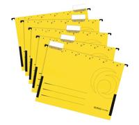 Herlitz A4 Dossier de suspension Pochette - Jaune (5 unités)