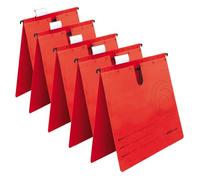 Herlitz A4 Pack de 25 porte-documents à usage commercial UniReg (Rouge) (Import Allemagne)