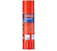 Herlitz Bâton de colle 8 g, sans solvant, incolore