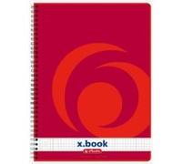 Herlitz cahier collège x.book, a4, 160 pages, quadrillé 10834117