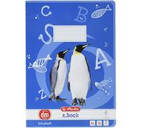 Herlitz Cahier d'école Format A4 Linéature dm