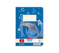 Herlitz Cahier scolaire x.book A5 16 feuilles – Linéature 2
