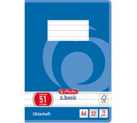 Herlitz Cahier d'Octave x.book DIN A6 ligné 70 g/qm 32 feuilles