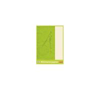 Herlitz Cahier Papier Millim¿Trique, Format A4, 80 G/M2, 25