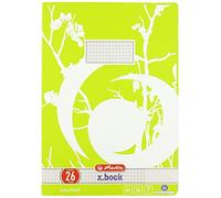 herlitz cahier x.book, A4, UWS, linŽature 26 / quadrillŽ