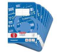 Herlitz Carnet de vocabulaire A6 60 pages Label FSC Mixte 32 Blatt