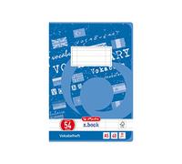 Herlitz Carnet de vocabulaire A6 60 pages Label FSC Mixte a4