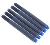 Herlitz Cartouches d'encre longues, grande capacité, compatible Lamy, avec fermeture, 2x5 Bleu royal