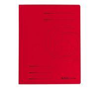 Herlitz Chemise A4 EasyOrga en polypropylène rouge - 24 x 15 x 2 cm