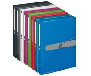 Herlitz chemise rangement easy orga to go, bleu transparent 11206141 G