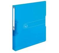 Herlitz Classeur à anneaux Easy orga to go A4 2 anneaux 25 mm Bleu transparent