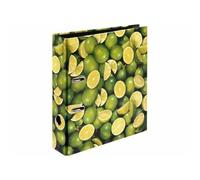 HERLITZ Lot de 3 Classeurs à levier maX.file A4 pélliculé Brillant motif Lemon