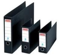Herlitz Classeur en carton rigide maX.file 5176805 – A5, dos 7,5 cm, étiquette autocollante – Noir
