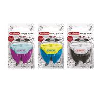 herlitz Double taille-crayons my.pen, en plastique, avec bac, couleur aléatoire