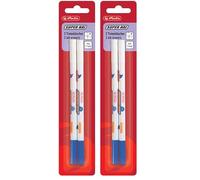 HERLITZ - effaceur d'encre Superhai, M, deux pointes - effacer & corriger, efface l'encre bleu royal (Lot de 2)