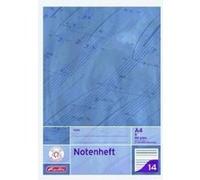 Cahier de musique x.book, A4, linéature 14, 16 pages