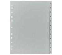 Herlitz Intercalaires En Plastique, Chiffres, A4, 31 Pi¿Ces