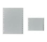 Herlitz 10841252 Intercalaires perforés 1-12, 23 x 29,7 cm, PP avec touches 1