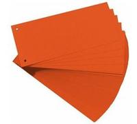Intercalaires, pour format A4, carte lustrée, orange