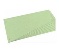 Intercalaires, trapézoidal, A4, carte lustrée, vert