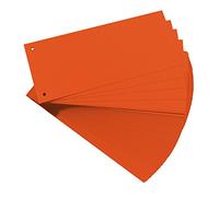 Intercalaires, pour format A4, carte lustrée, orange