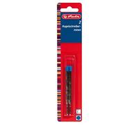 Herlitz Recharges pour stylo-bille format pro Bleu – Lot de 2