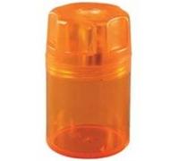 herlitz - Lot de 4 - taille-crayon boîte, en plastique, rond G