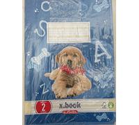 herlitz Lot de 5 cahiers A5 2ème année scolaire Linéature 2 papier blanc sans bois 80 g/m² 32 feuilles