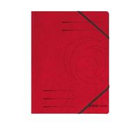Herlitz Lot De 5 Chemises ¿ ¿Lastiques Easyorga A4 Colorspan Rouge