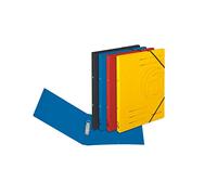 Herlitz Lot de 5 classeurs à anneaux Quality, format A4, carton, couleurs assorties, mécanisme à 2 anneaux, largeur du dos 25 mm