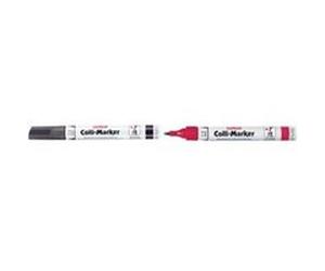 HERLITZ - Marqueur permanent "Collimarker" , pointe biseautée noir, largeur de tracé: 1 - 5 mm, rechargeable, imperméable boîtier en aluminium (10845360) Noir G