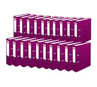 Herlitz maX.File Protect 50011858 Lot de 20 classeurs avec étiquette au dos pour BlackBerry 8 cm Format A4