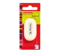 Herlitz Oval Shape Eraser - White Pack of 1 White