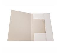Herlitz® Porte-documents A4 avec bande élastique | Organisateur de dossier Protection | Étiquette pratique | Universel | Pour le Bureau du Travail École Études | Blanc