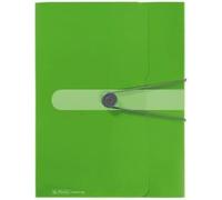 Herlitz Porte-documents en Polypropylène, A4 Dos 4 cm, Vert pomme