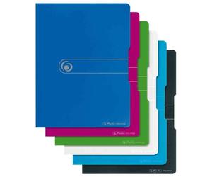 Herlitz Protège-Documents Easy Orga To Go A4 20 Pochettes Bleu