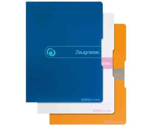 Herlitz Protège-Documents Easy Orga To Go "Zeugnisse", Bleu