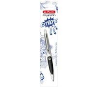 Herlitz 50028306 Stylo à bille my.pen Blanc/noir