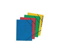 Herlitz Trieur Easyorga, A4, Carton, 12 Compartiments, Bleu