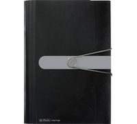 Herlitz Trieur malette à compartiments 11208394 DIN A4 Nombre de compartiments:12 noir 1 pc(s)