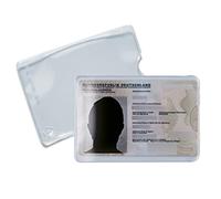Herma Pochette pour carte 58 x 87 mm PP 1 poche transparente - Lot de 10