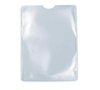 HERMA 1328 Lot de 10 pochettes transparentes pour cartes d'identité pour protéger les documents au format A7 en plastique transparent