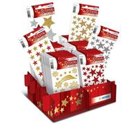 Herma Displ. Magic Weihn. Glittery Sterne (60)