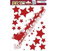 Herma 15112 - Décor de Noël pour fenêtre, 14 autocollants